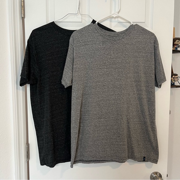 2 Chive & Buy Me Brunch Solid NudiTee  T-Shirts Unisex L Heather Gray Charcoal - Picture 1 of 6